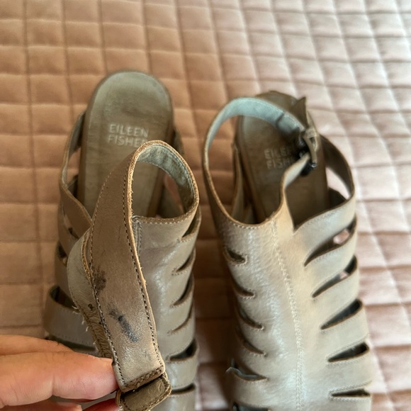 Eileen Fisher Wedges Size 8 - Picture 5 of 5
